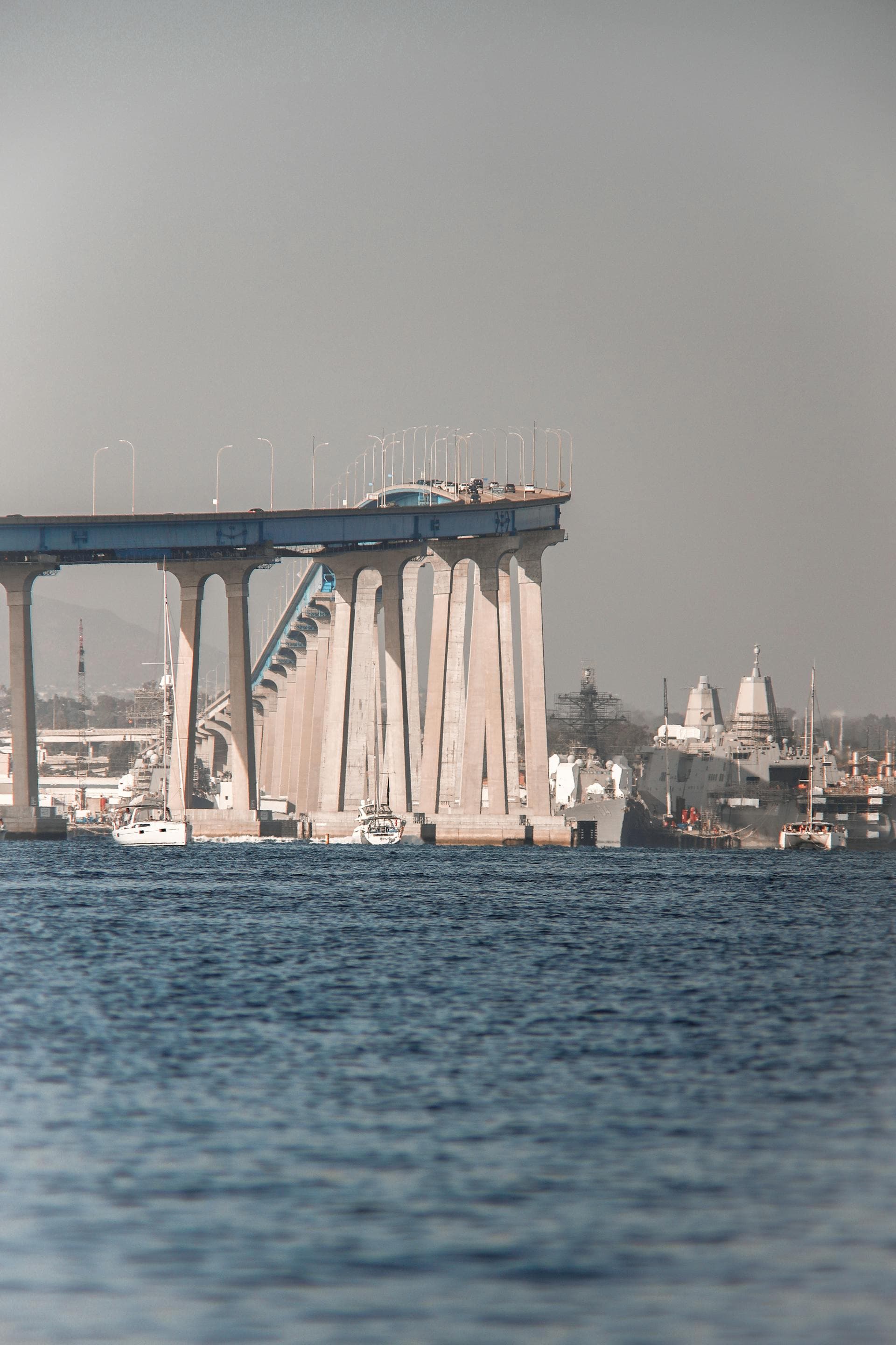 Coronado Bridge spanning San Diego Bay